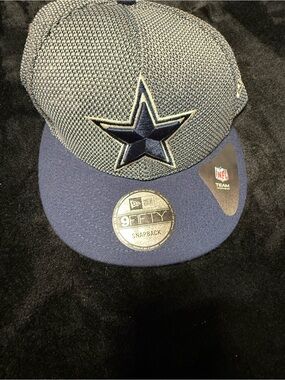 New Era Dallas Cowboys Two-Tone Navy & Gray Snapback Hat